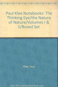 The Paul Klee Notebooks: The Thinking Eye