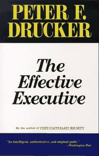 书籍 The Effective Executive的封面