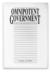 书籍 Omnipotent Government的封面
