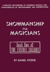 Showmanship for Magicians