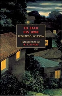 书籍 To Each His Own (New York Review Books Classics)的封面