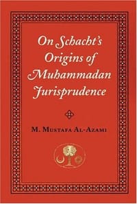 On Schacht's "Origins of Muhammadan Jurisprudence"