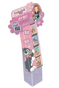 60 Soft Cover Book Floor Display
