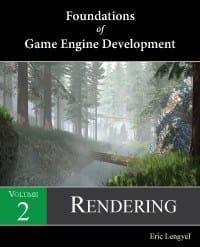 书籍 Foundations of Game Engine Development, Volume 2: Rendering的封面