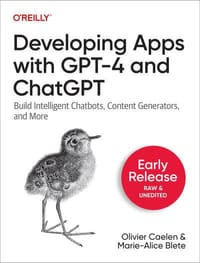 书籍 Developing Apps with GPT-4 and ChatGPT的封面