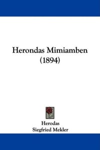 Herondas Mimiamben