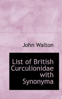 List of British Curculionidae with Synonyma