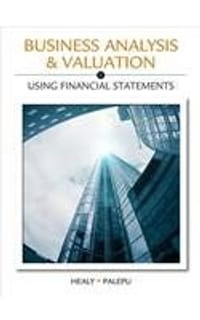 书籍 Business Analysis Valuation: Using Financial Statements (No Cases)的封面