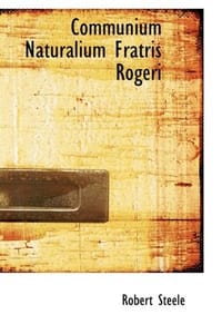Communium Naturalium Fratris Rogeri