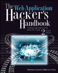 书籍 The Web Application Hacker's Handbook的封面