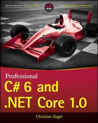 书籍 Professional C# 6 and .NET Core 1.0的封面