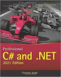 书籍 Professional C# and .NET: 2021 Edition的封面