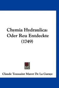 Chymia Hydraulica