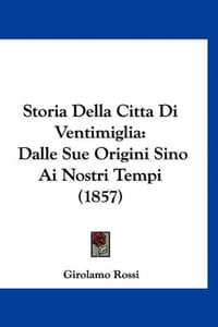 Storia Della Citta Di Ventimiglia