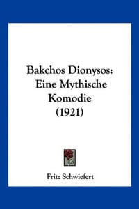 Bakchos Dionysos