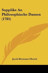 Supplike an Philosophische Damen