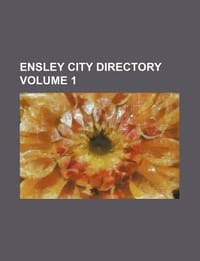 Ensley City Directory Volume 1 - Group, Books