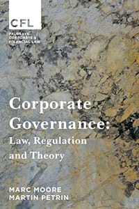 Corporate Governance: Law, Regulation and Theory