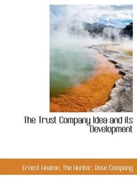 The Trust Company Idea and Its Development