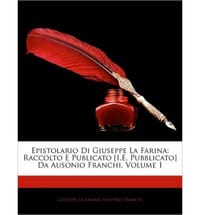 Epistolario Di Giuseppe La Farina