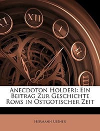 Anecdoton Holderi
