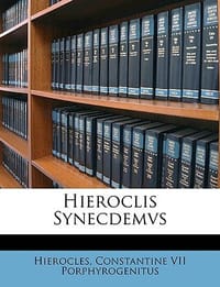 Hieroclis Synecdemvs