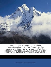 Vollstndige Dienstaltersliste