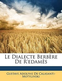 Le Dialecte Berbre de R'Edams