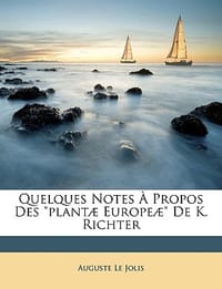 Quelques Notes Propos Des \Plant] Europe]\" de K. Richter"