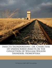 Insecta Saundersiana