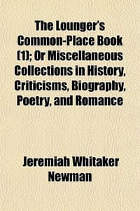 The Lounger's Common-Place Book