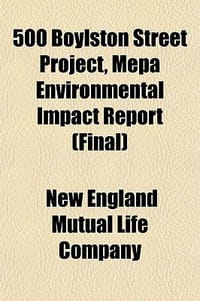 500 Boylston Street Project, Mepa Environmental Impact Report