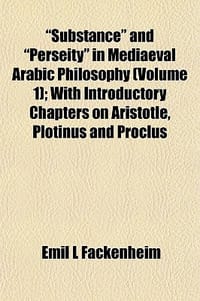 Substance and \Perseity\" in Mediaeval Arabic Philosophy