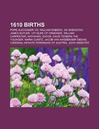 1610 Births