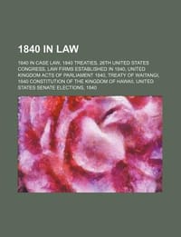 1840 in Law