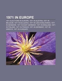 1971 in Europe