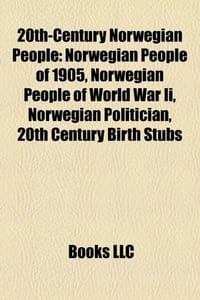 20th-Century Norwegian People - Source Wikipedia