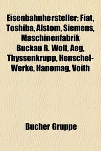 Eisenbahnhersteller - Quelle Wikipedia