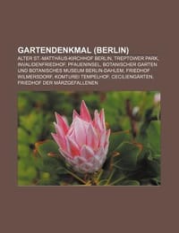 Gartendenkmal