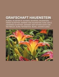 Grafschaft Hauenstein - Bucher Gruppe