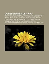 Vorsitzender Der Kpd - Quelle Wikipedia; Bucher Gruppe;