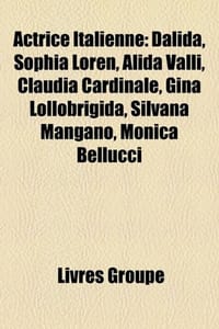 Actrice Italienne - Livres Groupe 编