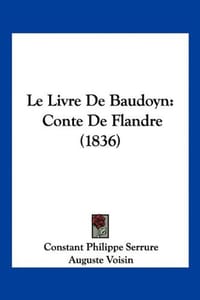 Le Livre de Baudoyn