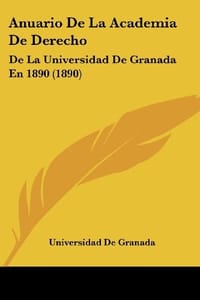 Anuario de La Academia de Derecho