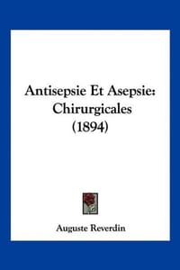 Antisepsie Et Asepsie