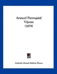 Arancel Parroquial Vijente