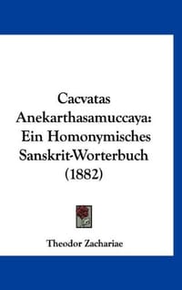 Cacvatas Anekarthasamuccaya
