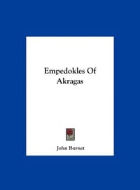 Empedokles of Akragas