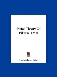 Platos Theory of Eikasia