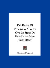del Reato Di Procurato Aborto